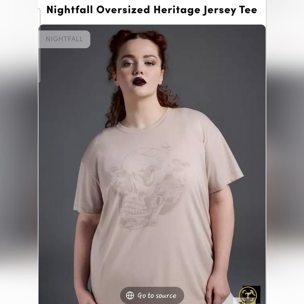 Torrid Mushroom Skull Heritage Tee